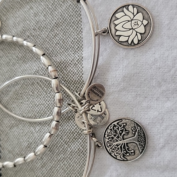 Alex & Ani stack silver - Picture 4 of 4